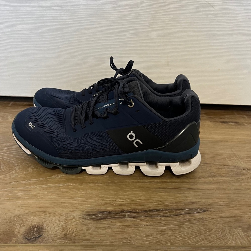 On Running Cloudflyer Navy Blue Black Men's Size 10 50.99559 Sneakers